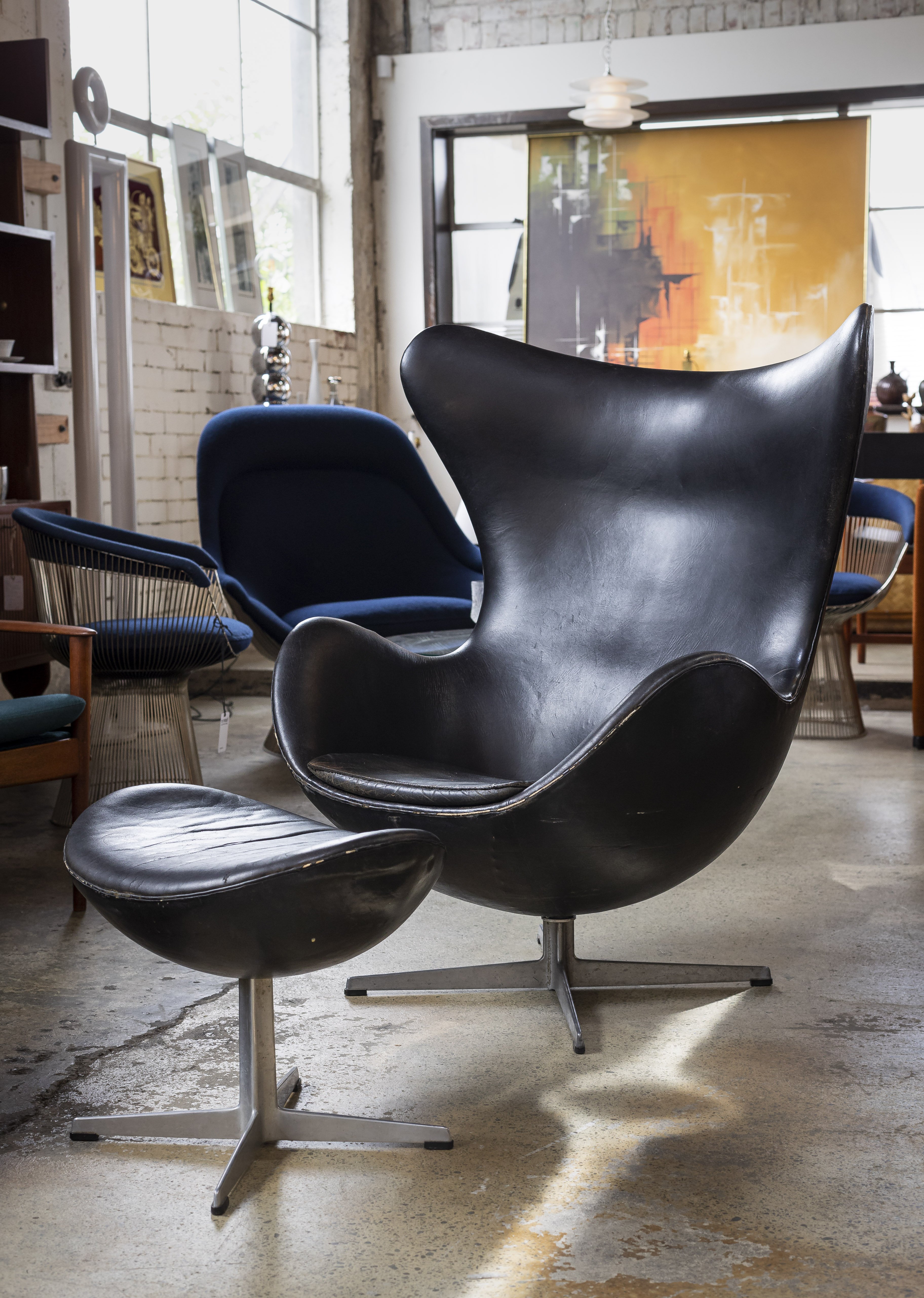 70s egg chair for sale on Bring It Home Ross Morrison S Life Long Love Of Modernism Stuff Co Nz