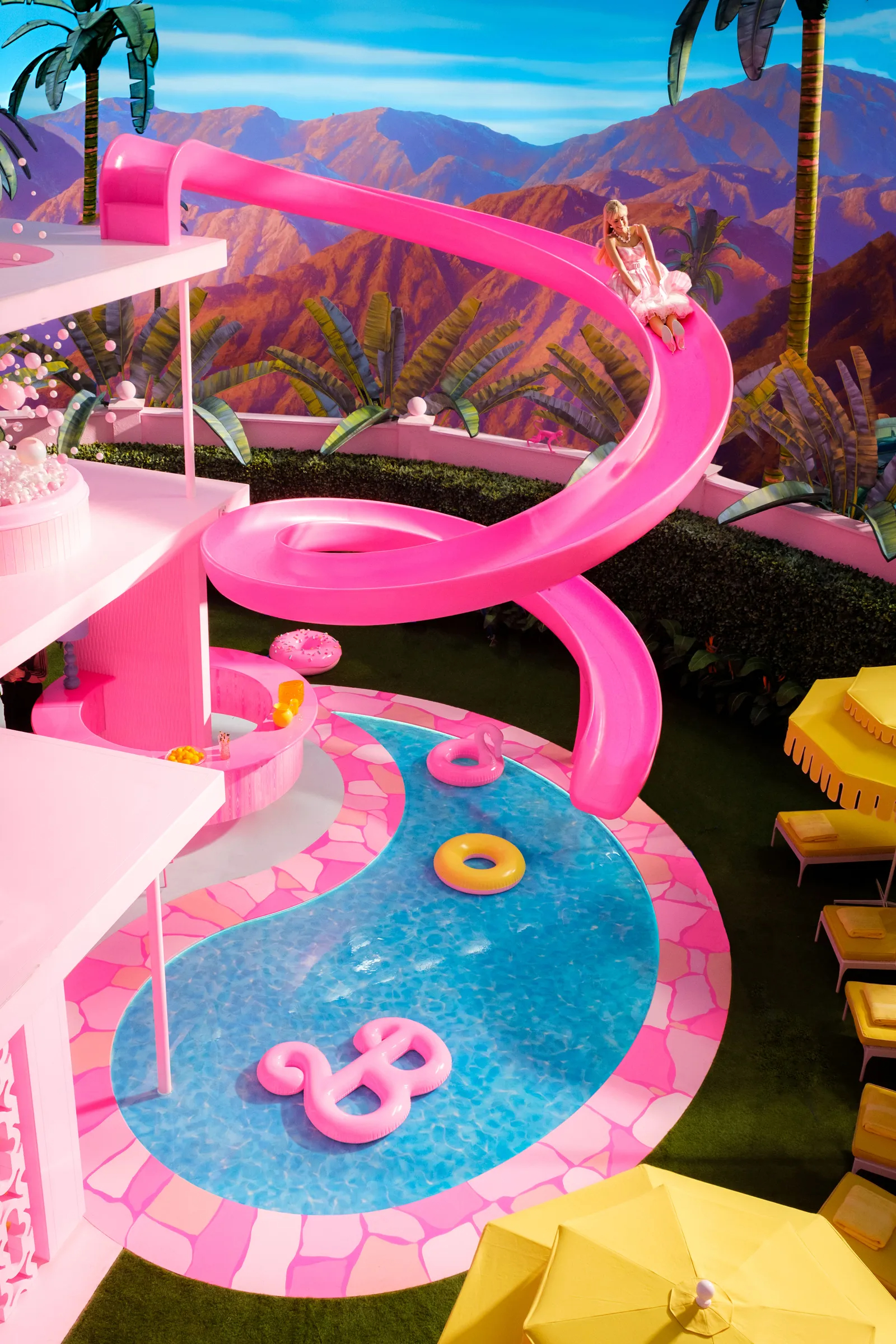 How to Build AMAZING Pink Barbie Dream House with Water Slide From