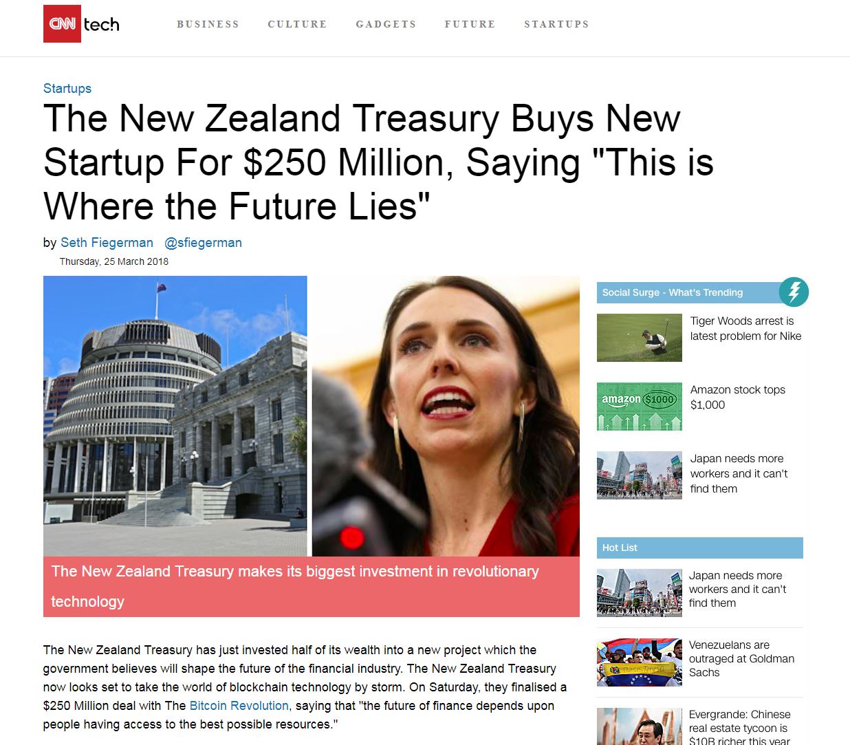 Fake news site uses Prime Minister Jacinda Ardern to ...