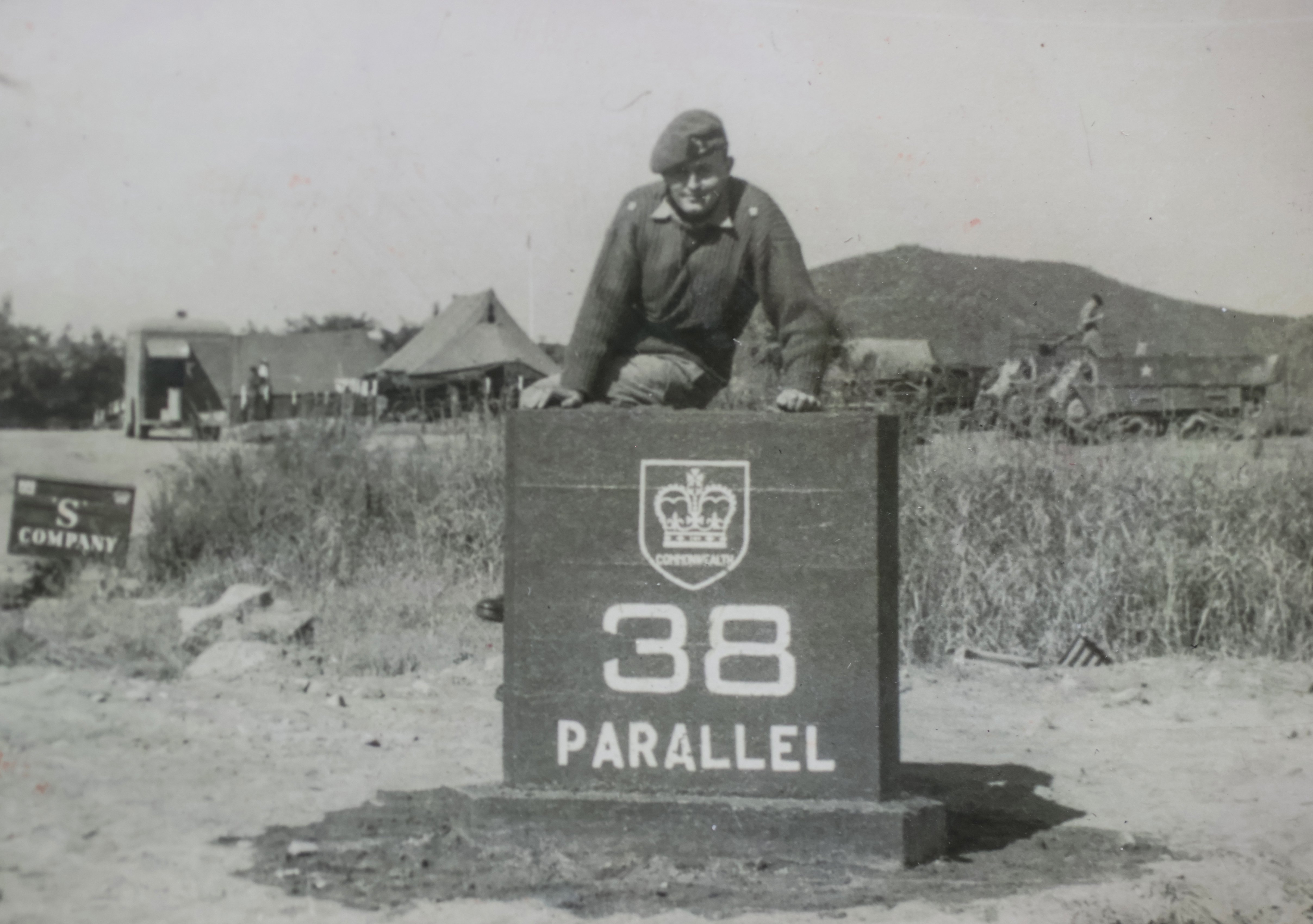 Forbes Taylor, of Christchurch, when he served in the Korean War as a second Lieutenant to Charlie Troop in the Signals Regiment. 