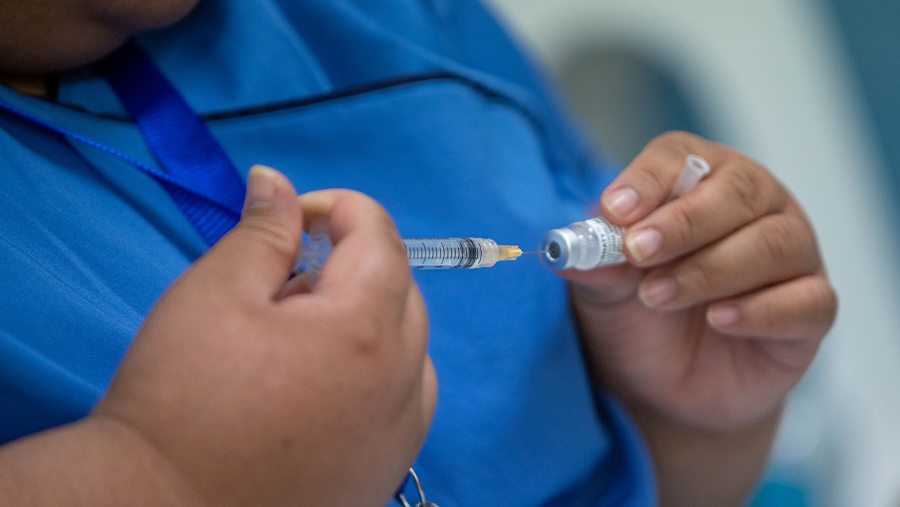 people welcome the vaccination