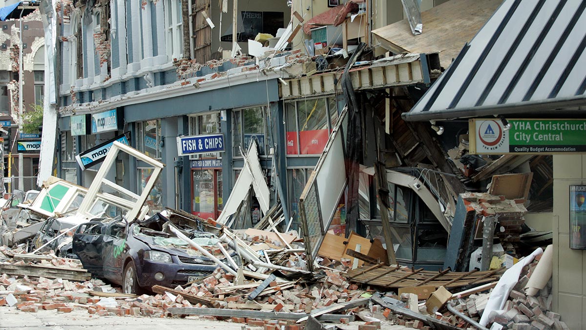 Then and now The February 2011 Christchurch earthquake in pictures