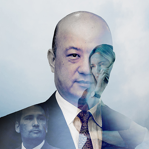 Chinese businessman Zhang Yikun whose conviction over a donation to the National Party was quashed.