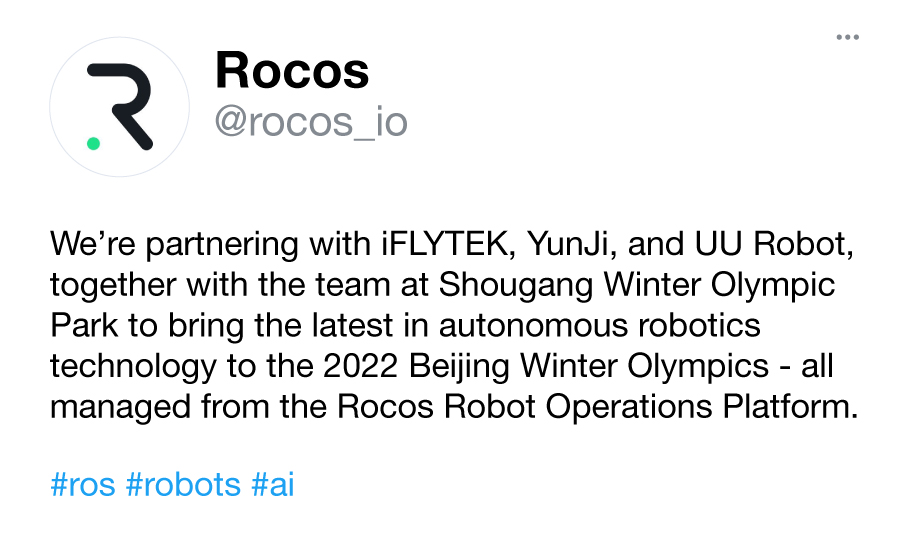 rocos twitter post